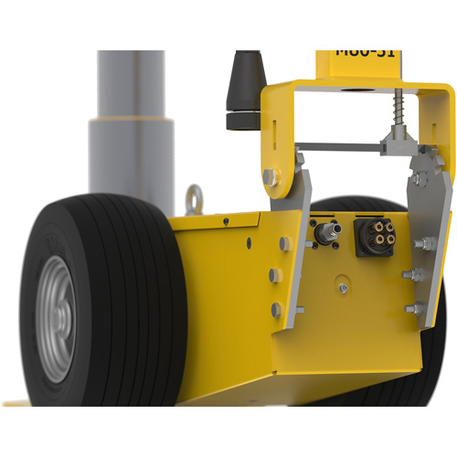 Cric Mammut, 165 tonnes, Air comprim&eacute;/hydraulique Duraquip Inc