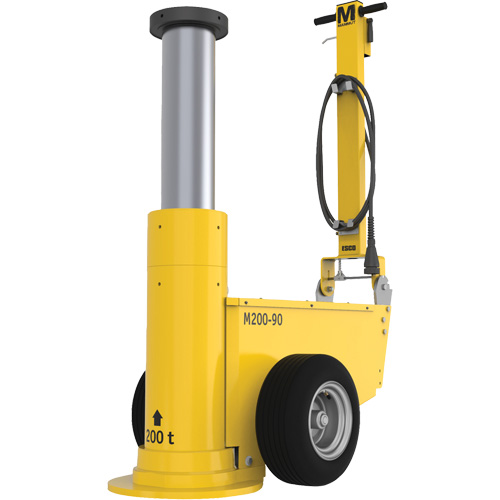 Cric Mammut, 200 tonnes, Air comprim&eacute;/hydraulique Duraquip Inc