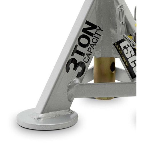 B&eacute;quilles de cric &agrave; profil bas de performance Shorty, Capacit&eacute; de 3 tonnes, 11" - 17" h Duraquip Inc