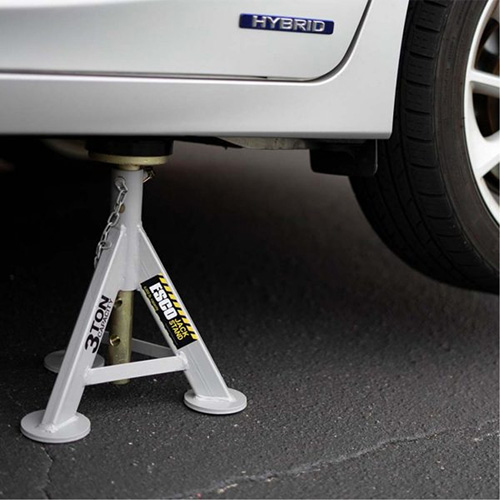 B&eacute;quilles de cric &agrave; profil bas de performance Shorty, Capacit&eacute; de 3 tonnes, 11" - 17" h Duraquip Inc