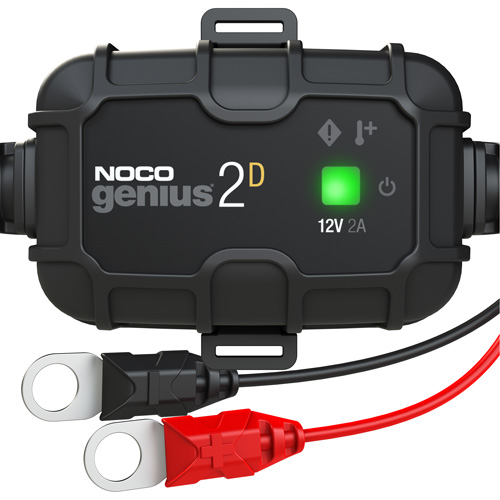 Genius&reg; 2D 2-Amp Direct-Mount Battery Charger Duraquip Inc