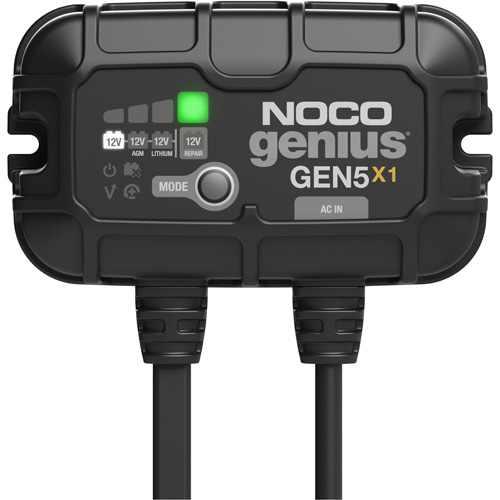 Genius&reg; Gen5X1 1-Bank, 5-Amp On-Board Battery Charger Duraquip Inc