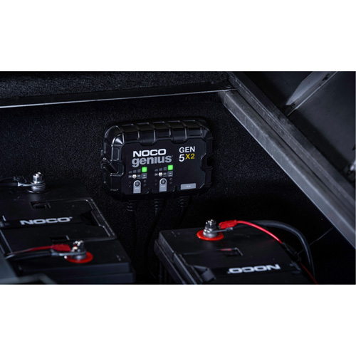 Genius&reg; Gen5X2 2-Bank, 10-Amp On-Board Battery Charger Duraquip Inc