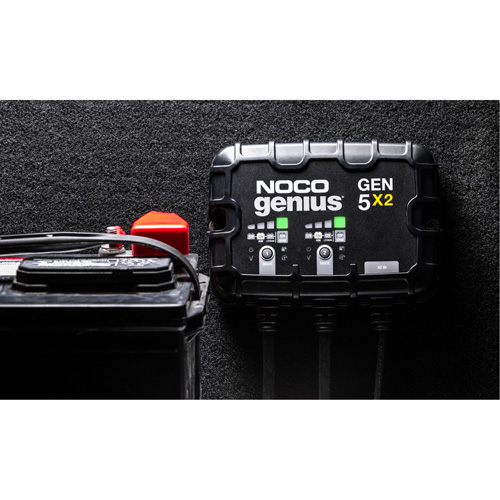 Genius&reg; Gen5X2 2-Bank, 10-Amp On-Board Battery Charger Duraquip Inc