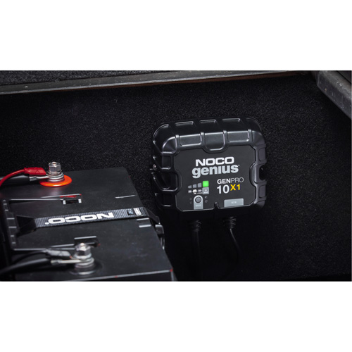 Genius&reg; GenPro10X1 1-Bank, 10-Amp On-Board Battery Charger Duraquip Inc