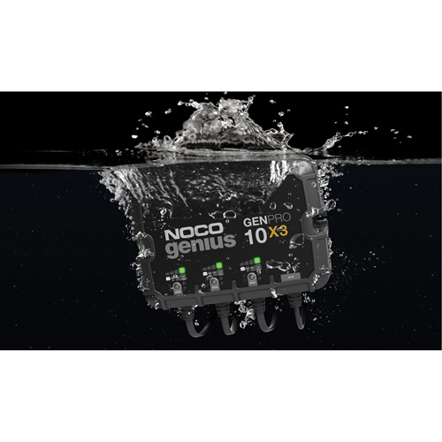 Genius&reg; GenPro10X3 3-Bank, 30-Amp On-Board Battery Charger Duraquip Inc