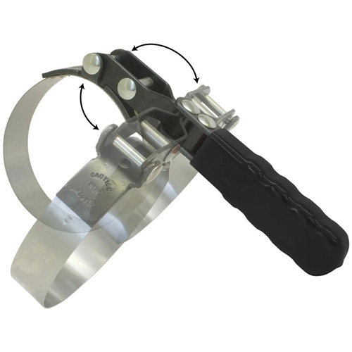 Small Swivel Grip Oil Filter Wrench, 2-7/8" - 3-1/4" Filter Capacity Duraquip Inc