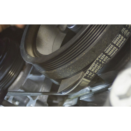Outil pour retirer/installer une courroie &eacute;lastique Duraquip Inc