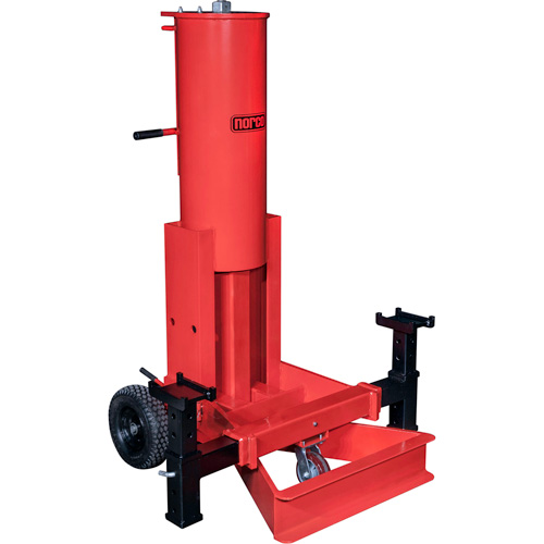 Cric de levage &agrave; air, Capacit&eacute; de 10 tonne(s), 12-1/4" - 49-1/2" h Duraquip Inc