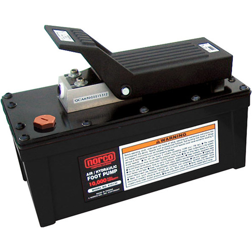 Air Hydraulic 10000 PSI Foot Pump Duraquip Inc