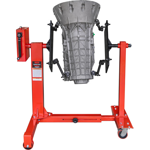 75:1 Gear-Driven Engine Stand, 1 tons Capacity, 42" H Duraquip Inc
