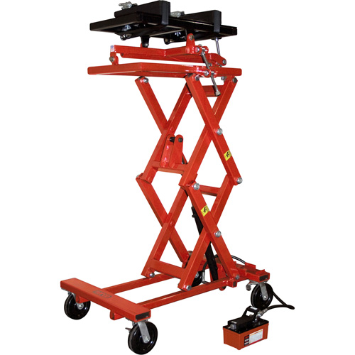 Table &eacute;l&eacute;vatrice pour groupe motopropulseur, 19" lo x 36" la, Capacit&eacute; 2500 lb Duraquip Inc