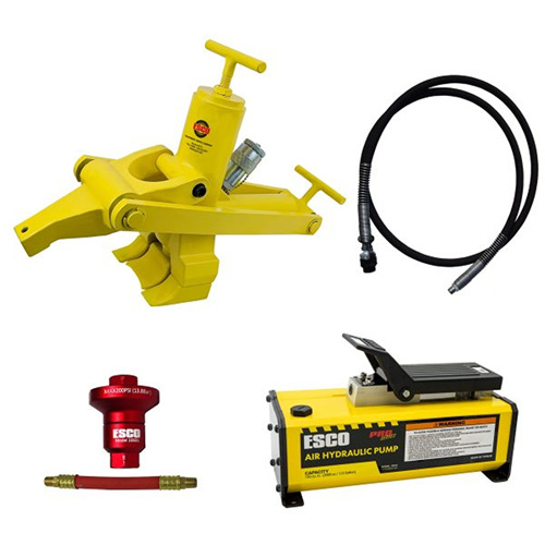 Combi Bead Breaker Kit with 1/2 Gal. Hydraulic Air Pump Duraquip Inc