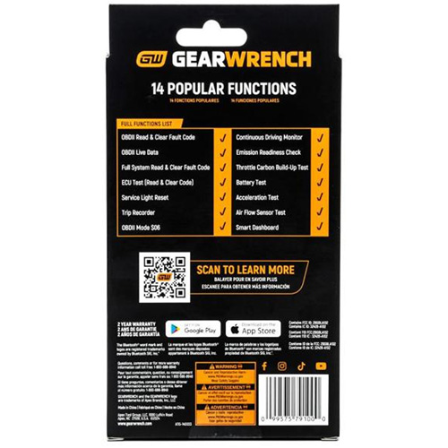 Everyday Diagnostic Tool Bluetooth OBDII Tester Duraquip Inc