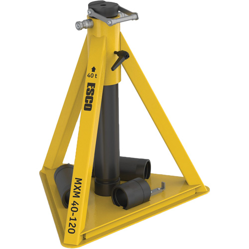 Mammut Jack Stand, Locking Pin, 27-1/2" - 47-1/5" H Duraquip Inc