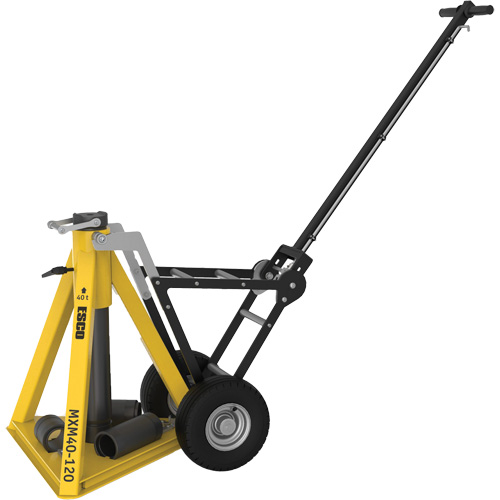 Socle roulant pour transport de cric 44 tonnes Mammut Duraquip Inc