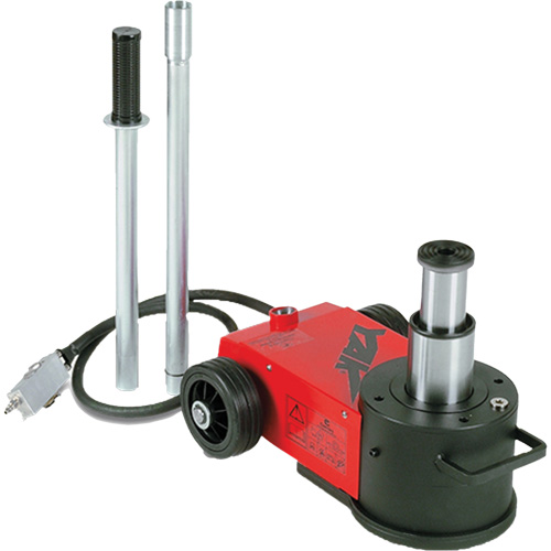Cric portatif &agrave; 2 &eacute;tapes, 22 tonne(s)/44 tonne(s), Air comprim&eacute;/hydraulique Duraquip Inc