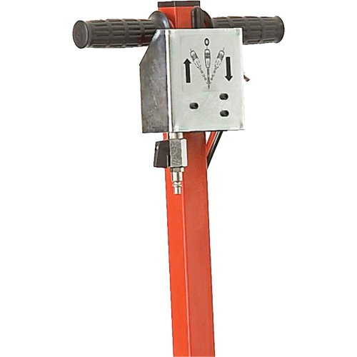 2-Stage Jack, 33 Ton(s)/66 Ton(s), Air Hydraulic Duraquip Inc