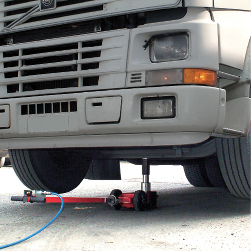 2-Stage Jack, 33 Ton(s)/66 Ton(s), Air Hydraulic Duraquip Inc