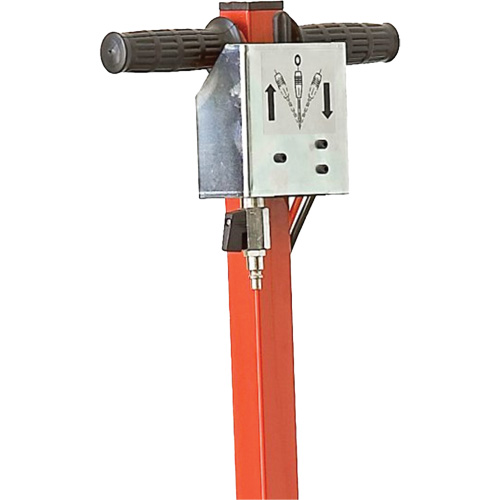 3-Stage Jack, 17 Ton(s)/33 Ton(s)/66 Ton(s), Air Hydraulic Duraquip Inc