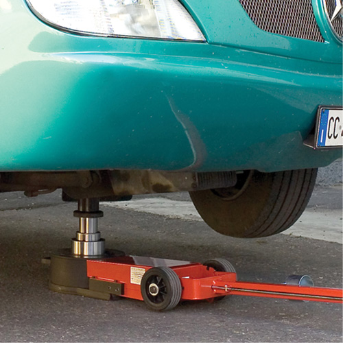 3-Stage Jack, 17 Ton(s)/33 Ton(s)/66 Ton(s), Air Hydraulic Duraquip Inc