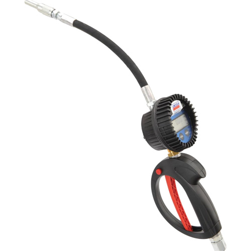 Electronic Lube Meter with Flexible 90° Extension Duraquip Inc