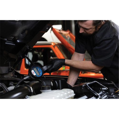 Electronic Lube Meter with Flexible 90° Extension Duraquip Inc