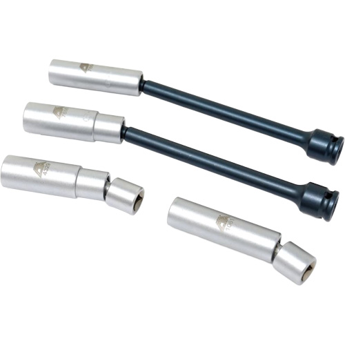 4-Piece Euro Spark Plug Swivel Socket Set, 3/8" Drive Duraquip Inc