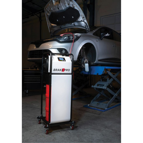 Tall Frame Brake-Pro Electric Pressure Brake Bleeder with Trolley Duraquip Inc