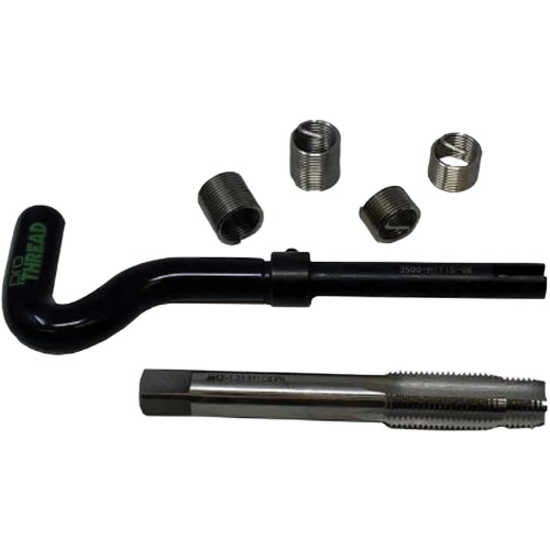 Ensemble d'atelier pour la r&eacute;paration des filetages de bougies d'allumage Duraquip Inc