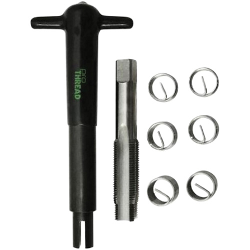 Ensemble d'atelier pour la r&eacute;paration des filetages de bougies d'allumage Duraquip Inc