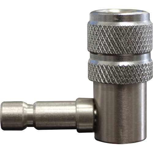 Adaptateur universel &agrave; 90° pour adaptateurs de test de pression du syst&egrave;me de refroidissement Duraquip Inc