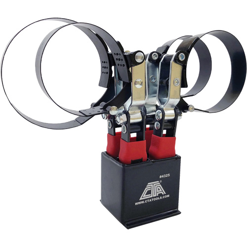4 Pc. Oil Filter Wrench with Stand Duraquip Inc