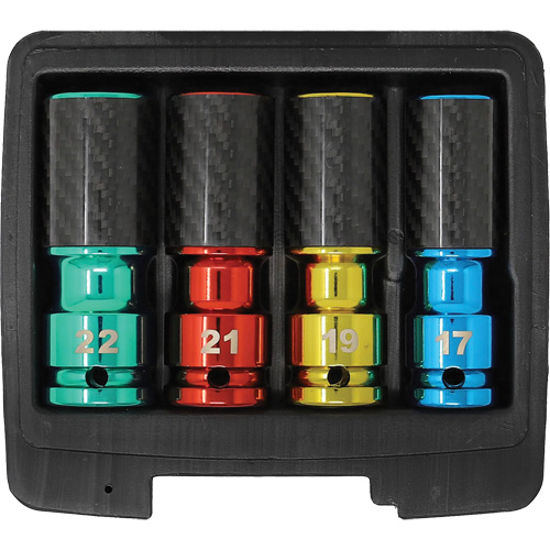 Lug Socket Set with Carbon Fiber Sleeves Duraquip Inc