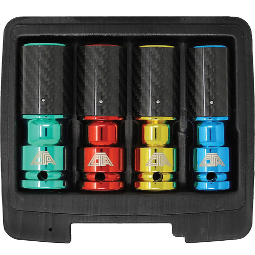 Lug Socket Set with Carbon Fiber Sleeves Duraquip Inc