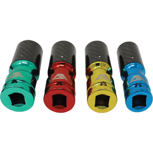 Lug Socket Set with Carbon Fiber Sleeves Duraquip Inc