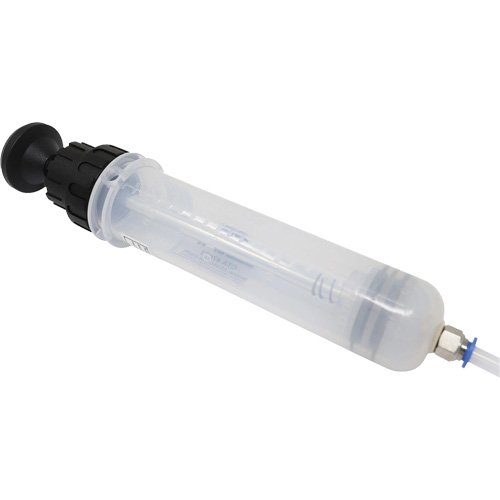 Pompe dextraction et de remplissage avec tuyau suppl&eacute;mentaire Duraquip Inc