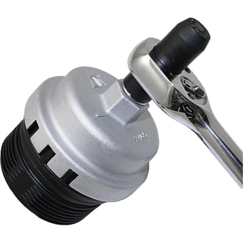 Cl&eacute; &agrave; filtre &agrave; huile type capuchon pour Toyota/Lexus/Scion Duraquip Inc