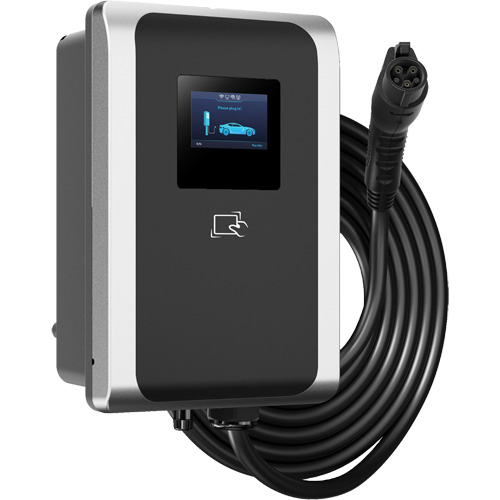 Chargeur pour VE commercial PulseQ AC Max, 80 A, Niveau 2 CA, Connecteur Type 1 (SAE J1772) Duraquip Inc