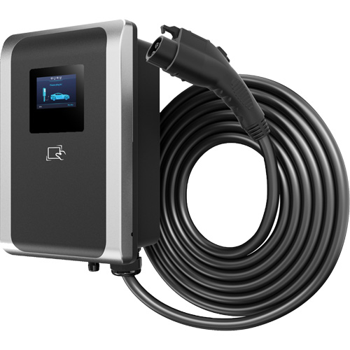 Chargeur pour VE commercial PulseQ AC Max, 80 A, Niveau 2 CA, Connecteur Type 1 (SAE J1772) Duraquip Inc