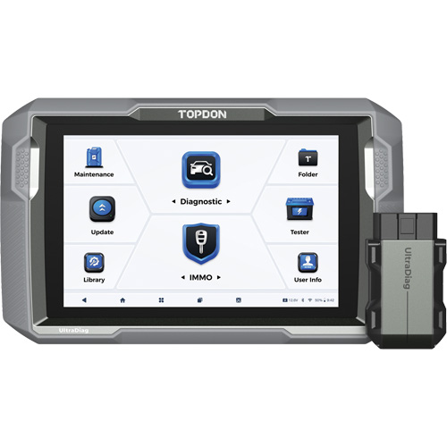 Outil de diagnostic et programmation des cl&eacute;s UltraDiag 8" avec commandes bidirectionnelles Duraquip Inc