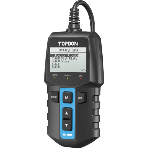 BT100 12V Battery & System Tester Duraquip Inc