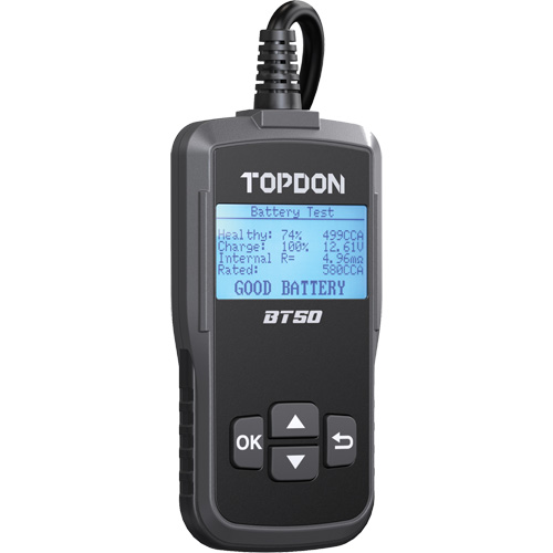 BT50 Battery, Charging & Cranking System Tester Duraquip Inc