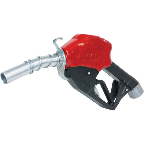Red Automatic Gasoline Spout Nozzle Duraquip Inc