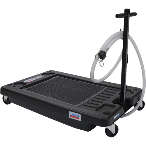 Drain d'huile portable en polypropyl&egrave;ne &agrave; profil bas Duraquip Inc