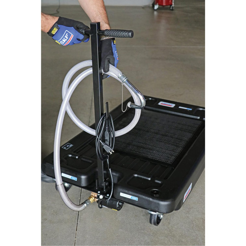 Low Profile Truck Drain with Electric Pump Duraquip Inc