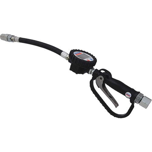 Flexible 1500 PSI Electronic Totalizing Meter Duraquip Inc