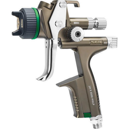 Pistolet de peinture de premi&egrave;re qualit&eacute; pour la peinture automobile X 5500 HVLP 1,3 I RPS D, Entr&eacute;e d'air 1/4" NPT, 15,19 pi³/min, Capacit&eacute; 0,6 L/0,9 L, 0,17 psi Duraquip Inc