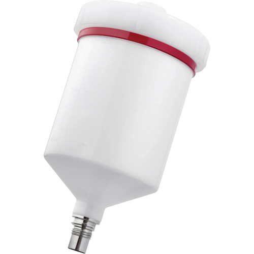 Godet QCC r&eacute;utilisable en plastique 0,6 L, QCC, sans filetage fin Duraquip Inc