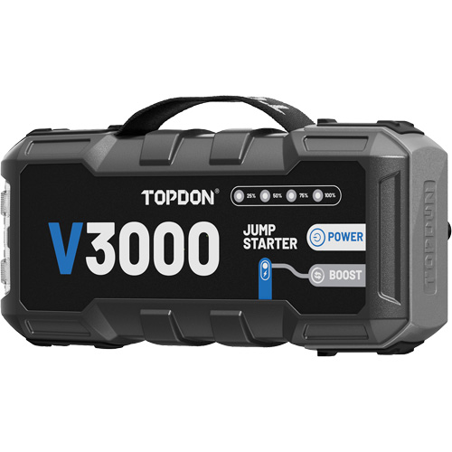 V3000 Jump Starter, Power Bank & Flashlight Duraquip Inc